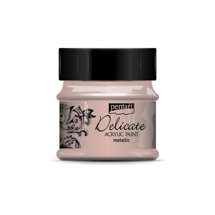 Акрилна боя Delicate металик 50ml — изображение 5