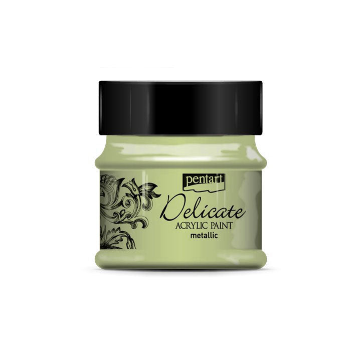 Акрилна боя Delicate металик 50ml — изображение 6