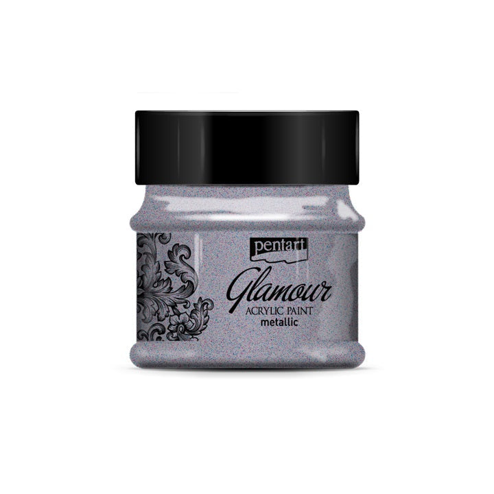 Акрилна боя Glamour металик 50ml — изображение 1