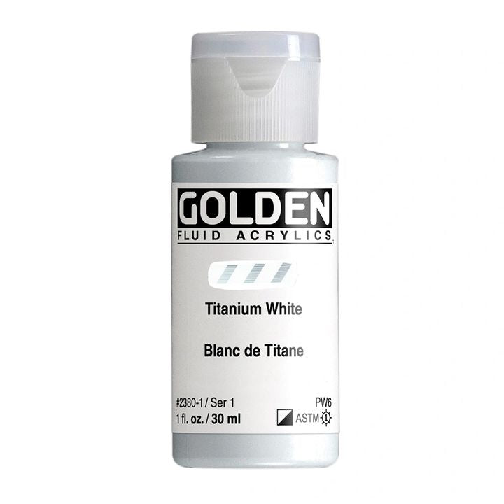 GOLDEN Течна акрилна боя 118 ml – 2380 титаниево бяло