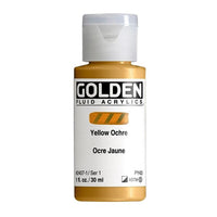GOLDEN Течна акрилна боя 118 ml – 2407 жълта охра