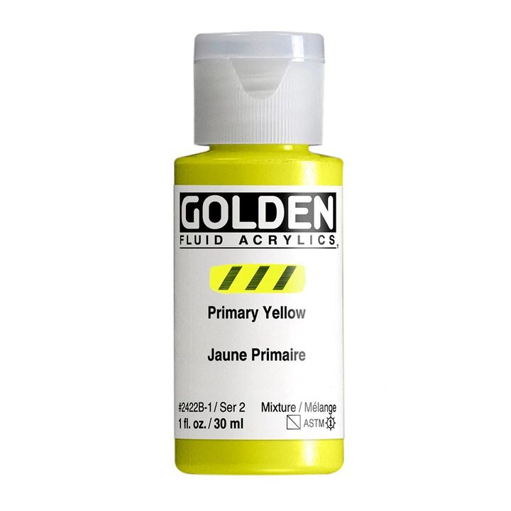 GOLDEN Течна акрилна боя 118 ml – 2422 жълт цвят