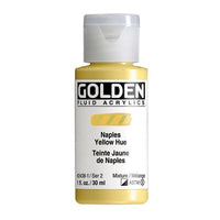 GOLDEN Течна акрилна боя 118 ml – 2438 Neapolis жълт нюанс