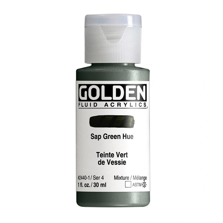 GOLDEN Течна акрилна боя 118 ml – 2440 сочнозелен нюанс