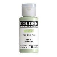 GOLDEN Течна акрилна боя 30 ml – 2371 титаниево бледо зелено