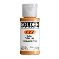 GOLDEN Течна акрилна боя 30 ml – 2436 Индия жълт нюанс