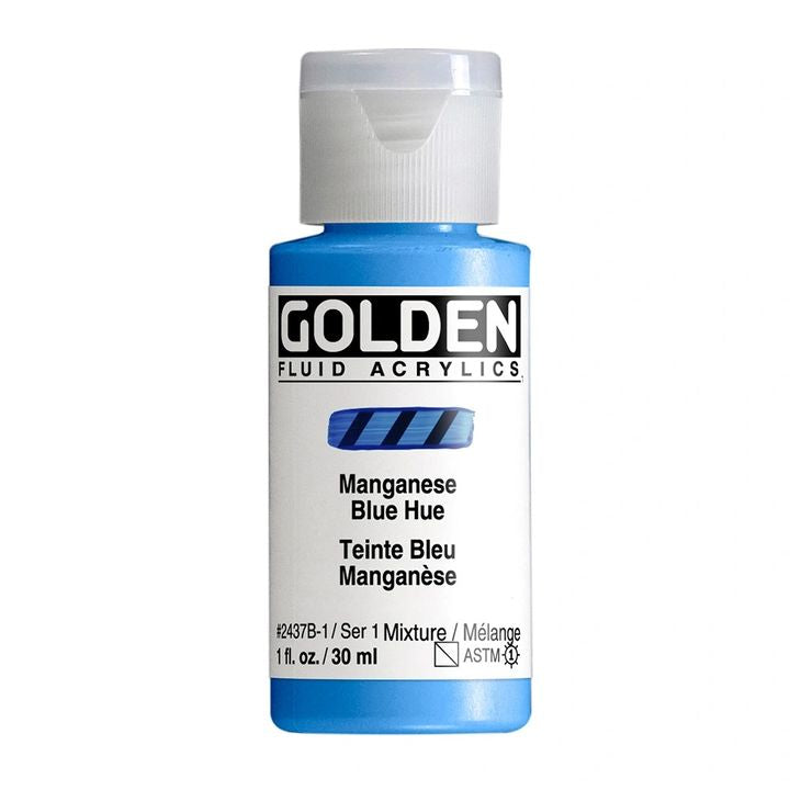 GOLDEN Течна акрилна боя 30 ml – 2437 манганово син нюанс