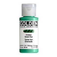 GOLDEN Течна акрилна боя 30 ml – 2443 виридиново зелен нюанс