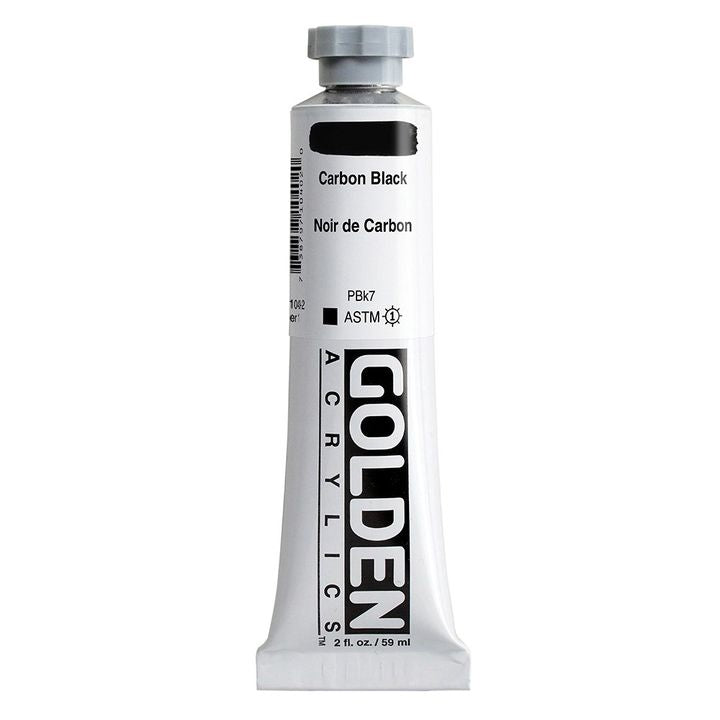 GOLDEN Тежка акрилна боя 148 ml – 1040 въглеродни сажди