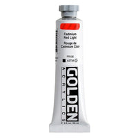 GOLDEN Тежка акрилна боя 148 ml – 1090 кадмиево светло червено