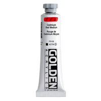 GOLDEN Тежка акрилна боя 148 ml – 1100 кадмий средно червено
