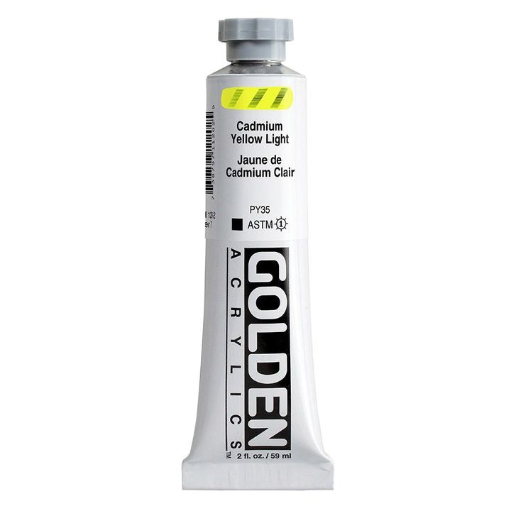 GOLDEN Тежка акрилна боя 148 ml – 1120 кадмиево светло жълто