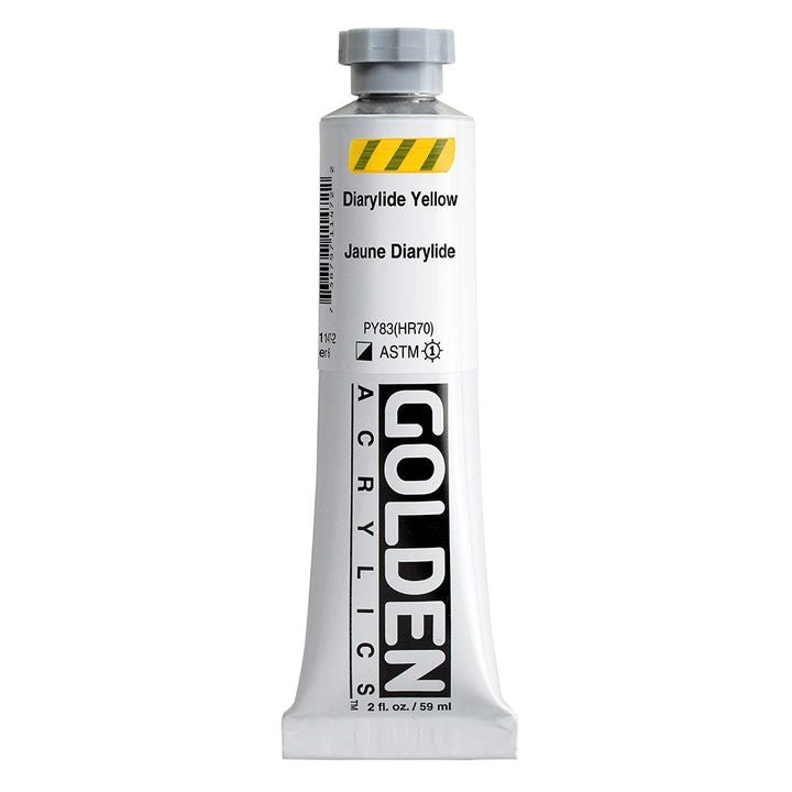 GOLDEN Тежка акрилна боя 148 ml – 1147 пигментно жълто