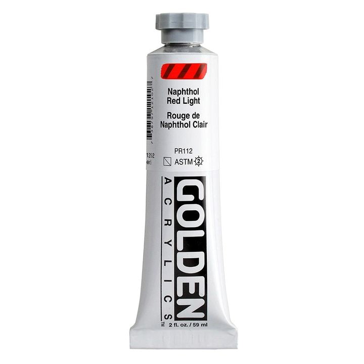 GOLDEN Тежка акрилна боя 148 ml – 1210 светлочервен нафтол