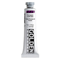 GOLDEN Тежка акрилна боя 148 ml – 1253 трайно тъмнолилаво