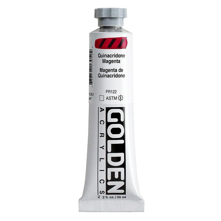GOLDEN Тежка акрилна боя 148 ml – 1305 хинакридон магента