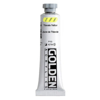 GOLDEN Тежка акрилна боя 148 ml – 1375 титаново жълто