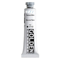 GOLDEN Тежка акрилна боя 148 ml – 1380 титаниево бяло
