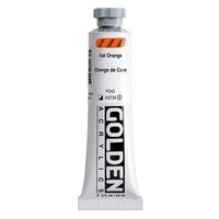 GOLDEN Тежка акрилна боя 148 ml – 1403 вата оранжево