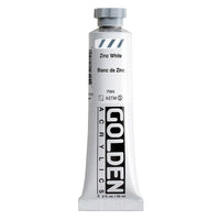 GOLDEN Тежка акрилна боя 148 ml – 1415 цинково бяло