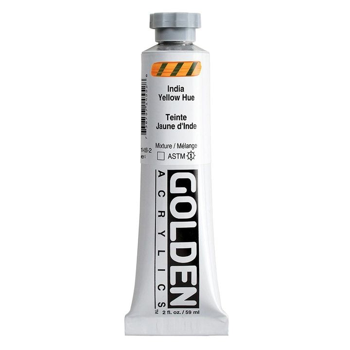 GOLDEN Тежка акрилна боя 148 ml – 1455 индийски жълт нюанс