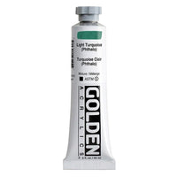 GOLDEN Тежка акрилна боя 148 ml – 1564 светъл тюркоаз (ftalo)
