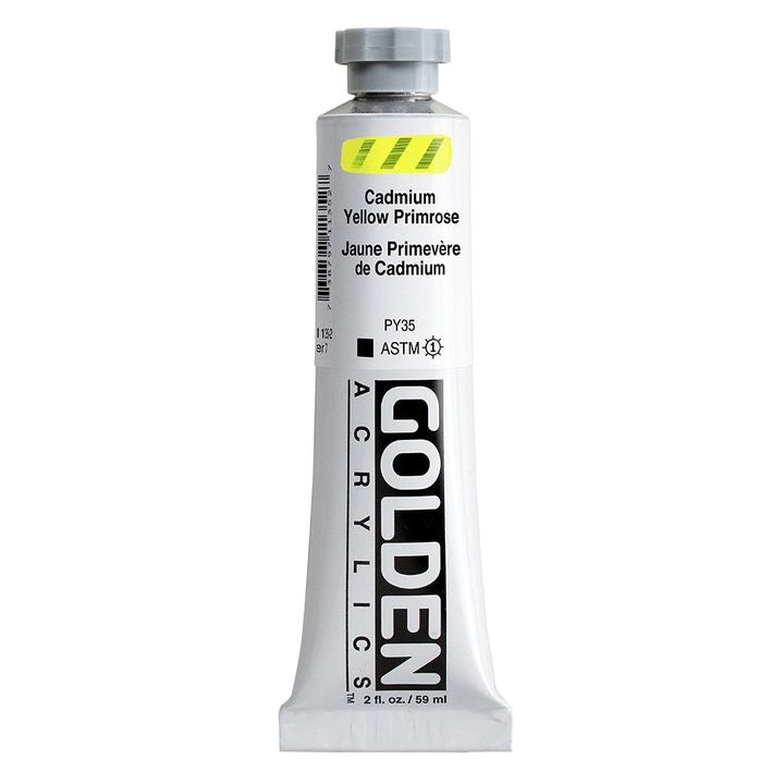 Акрилна боя GOLDEN Heavy Body 59 ml – 1135 кадмиево жълто примус