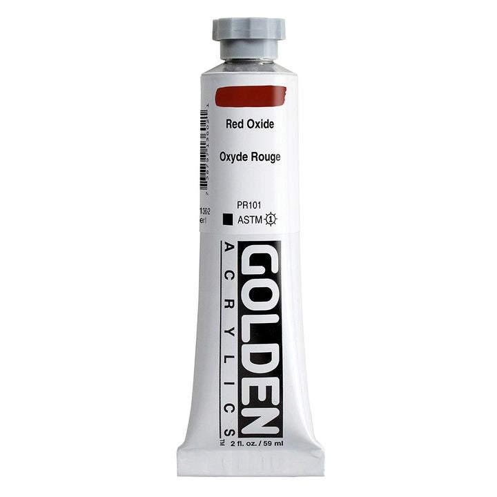 Акрилна боя GOLDEN Heavy Body 59 ml – 1360 червен оксид