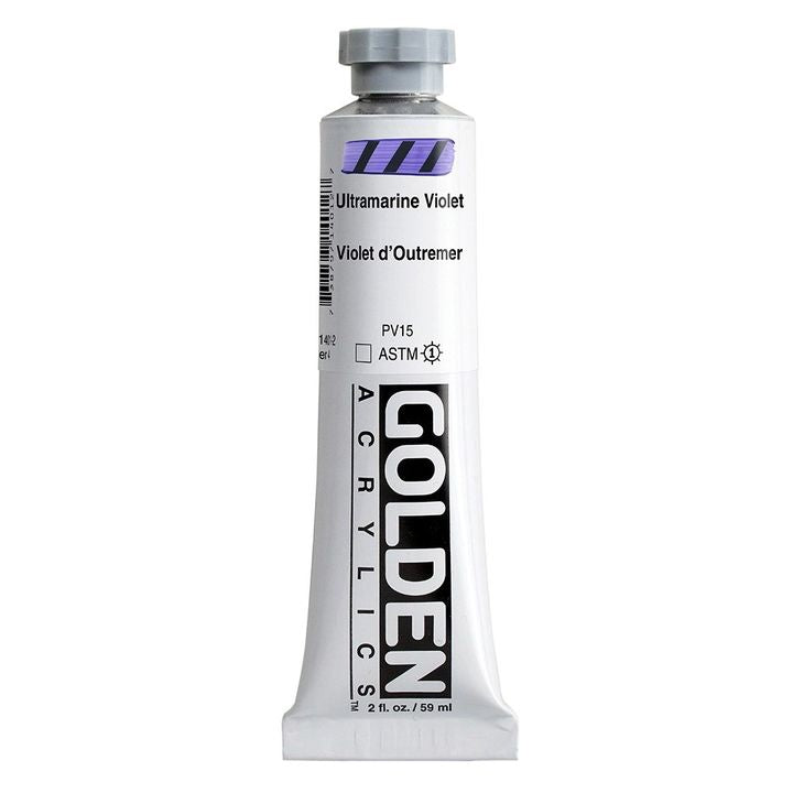 Акрилна боя GOLDEN Heavy Body 59 ml – 1401 ултрамарин лилаво