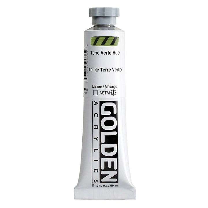 Акрилна боя GOLDEN Heavy Body 59 ml – 1468 Тере Верте сянка