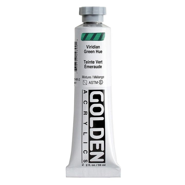 Акрилна боя GOLDEN Heavy Body 59 ml – 1469 виридиново зелен нюанс