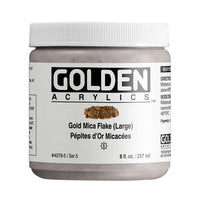 Акрилна боя GOLDEN Heavy Body Mica Flake — изображение 5
