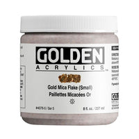 Акрилна боя GOLDEN Heavy Body Mica Flake — изображение 1