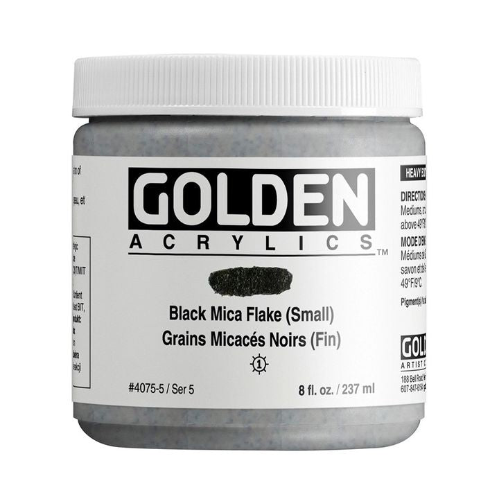 Акрилна боя GOLDEN Heavy Body Mica Flake — изображение 2