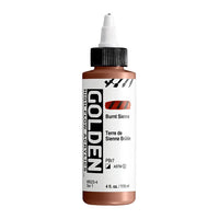 Акрилна боя GOLDEN High Flow 118 ml – 8523 Изгоряла сиена