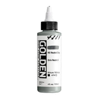 Акрилна боя GOLDEN High Flow 118 ml – 8533 N5 Неутрално сиво