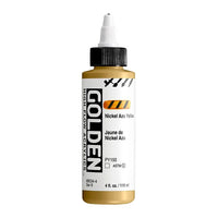 Акрилна боя GOLDEN High Flow 118 ml – 8534 Никелово азотно жълто