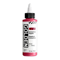Акрилна боя GOLDEN High Flow 118 ml – 8540 Хинакридон магента