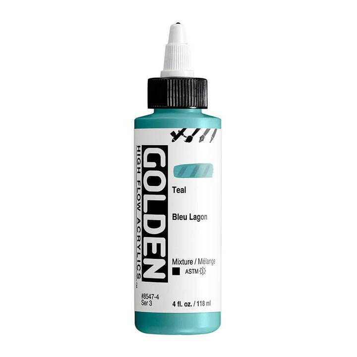 Акрилна боя GOLDEN High Flow 118 ml – 8547 Teal
