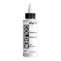 Акрилна боя GOLDEN High Flow 118 ml – 8549 Титаново бяло