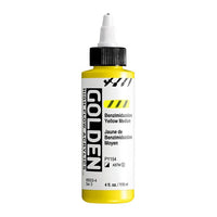 Акрилна боя GOLDEN High Flow 118 ml – 8553 Бензимидазолон жълт среден