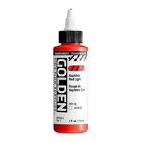 Акрилна боя GOLDEN High Flow 118 ml – 8558 Прозрачен нафтол червена светлина