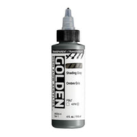 Акрилна боя GOLDEN High Flow 118 ml – 8564 Прозрачно сиво засенчване