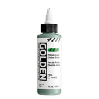 Акрилна боя GOLDEN High Flow 118 ml – 8577 Фталоцианиново зелено (жълт нюанс)