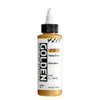 Акрилна боя GOLDEN High Flow 118 ml – 8588 Жълта охра