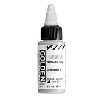 Акрилна боя GOLDEN High Flow 30 ml – 8520 N8 Неутрално сиво