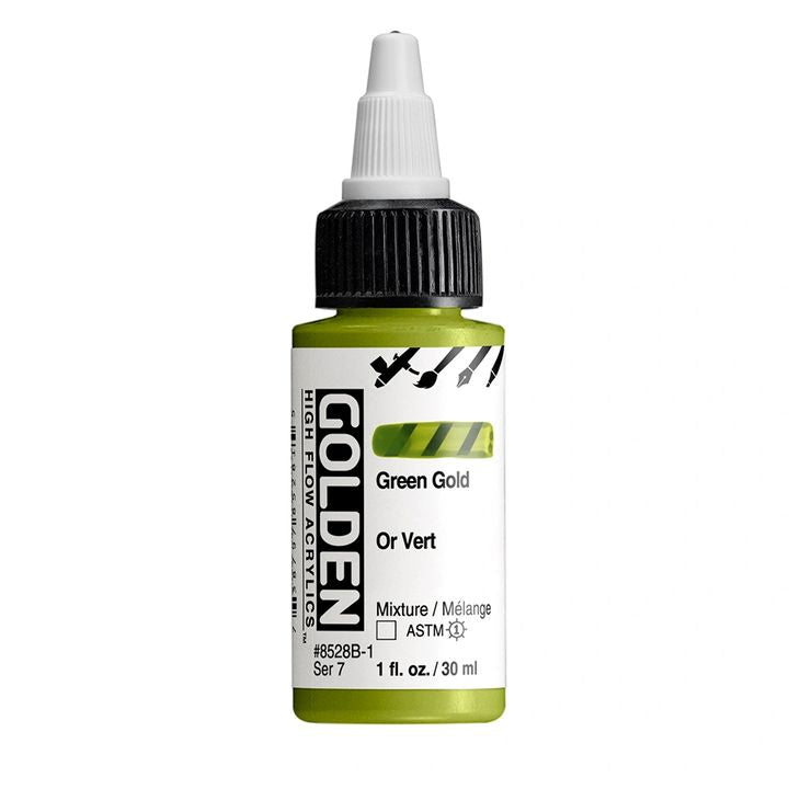 Акрилна боя GOLDEN High Flow 30 ml – 8528 Green Golden