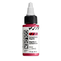 Акрилна боя GOLDEN High Flow 30 ml – 8540 Хинакридон магента