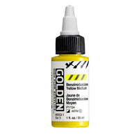Акрилна боя GOLDEN High Flow 30 ml – 8553 Бензимидазолон жълт среден