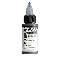 Акрилна боя GOLDEN High Flow 30 ml – 8564 Прозрачно сиво засенчване